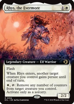 Rhys, the Evermore (Extended Art) |  (354) [Lorwyn Eclipsed]