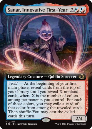 Sanar, Innovative First-Year (Extended Art) |  (378) [Lorwyn Eclipsed]