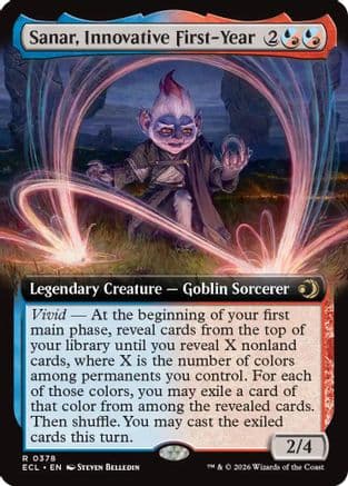 Sanar, Innovative First-Year (Extended Art) |  (378) [Lorwyn Eclipsed]