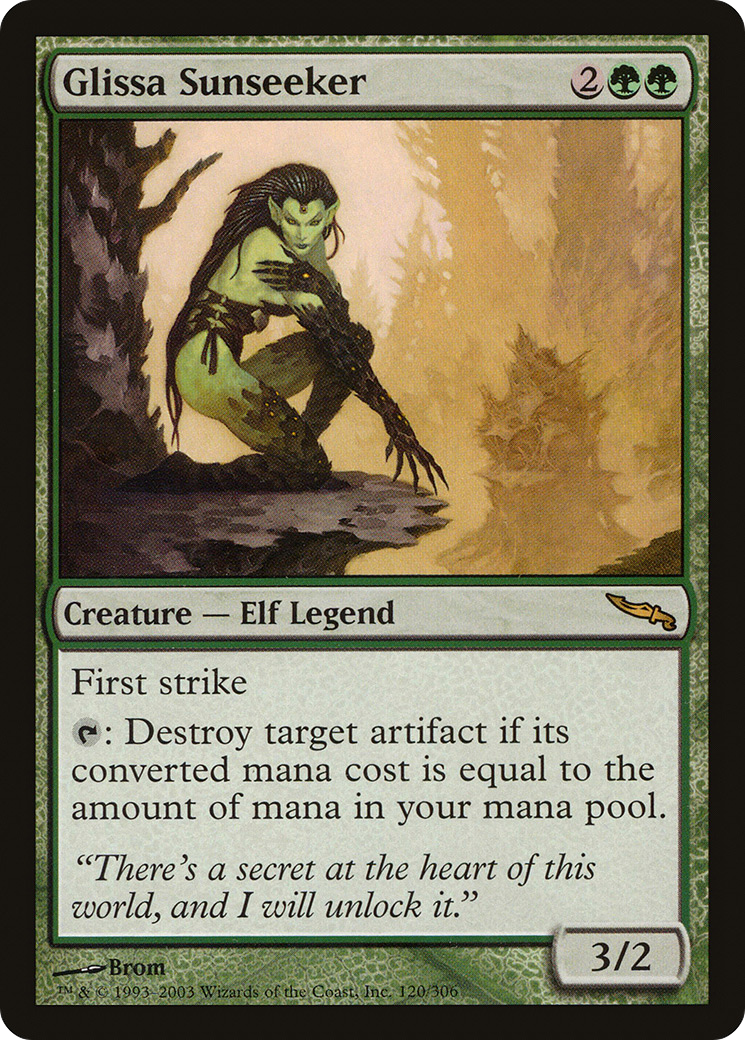 Glissa Sunseeker [Mirrodin] Foil