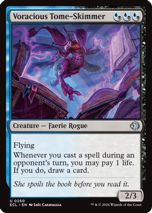 Voracious Tome-Skimmer |  (250) [Lorwyn Eclipsed]