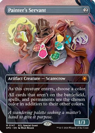 Painter's Servant (Borderless) |  (147) [Special Guests]