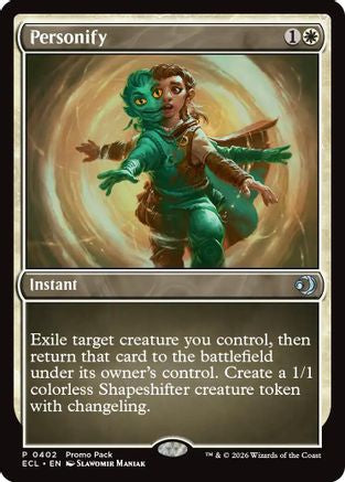 Personify |  (402) [Promo Pack: Lorwyn Eclipsed]