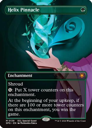 Helix Pinnacle (Borderless) |  Foil (139) [Special Guests]