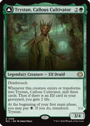 Trystan, Callous Cultivator |  Foil (199) [Lorwyn Eclipsed]