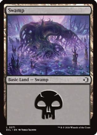 Swamp (0271) |  Foil (271) [Lorwyn Eclipsed]