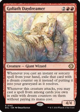 Goliath Daydreamer |  Foil (143) [Lorwyn Eclipsed]