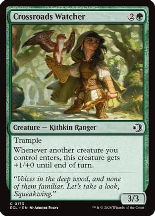 Crossroads Watcher |  Foil (173) [Lorwyn Eclipsed]