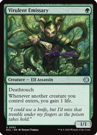 Virulent Emissary |  Foil (202) [Lorwyn Eclipsed]