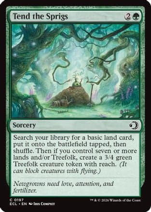 Tend the Sprigs |  (197) [Lorwyn Eclipsed]