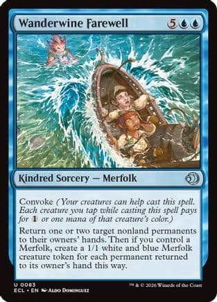 Wanderwine Farewell |  Foil (083) [Lorwyn Eclipsed]