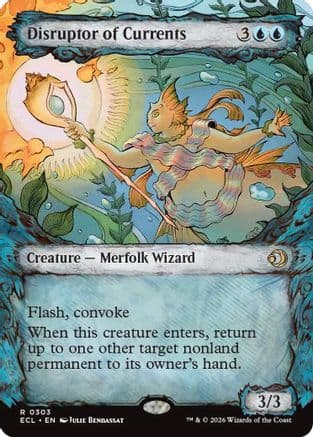 Disruptor of Currents (Showcase) |  Foil (303) [Lorwyn Eclipsed]