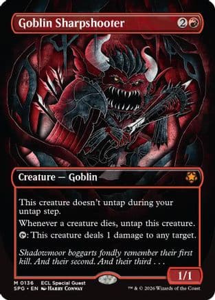 Goblin Sharpshooter (Borderless) |  (136) [Special Guests]