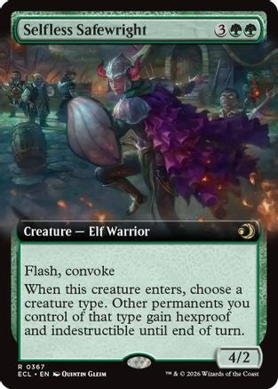 Selfless Safewright (Extended Art) |  (367) [Lorwyn Eclipsed]