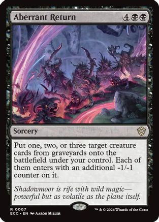 Aberrant Return |  (007) [Commander: Lorwyn Eclipsed]
