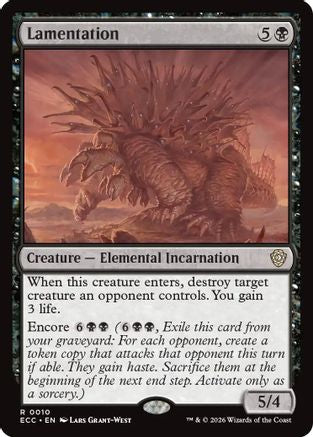 Lamentation |  (010) [Commander: Lorwyn Eclipsed]