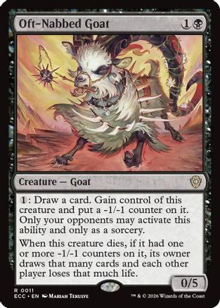 Oft-Nabbed Goat |  (011) [Commander: Lorwyn Eclipsed]