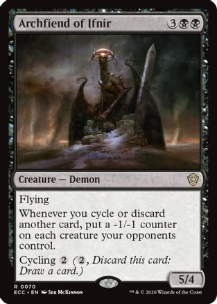 Archfiend of Ifnir |  (070) [Commander: Lorwyn Eclipsed]
