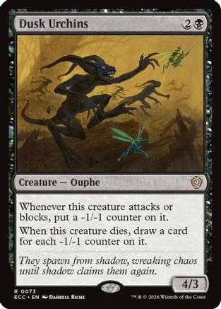 Dusk Urchins |  (073) [Commander: Lorwyn Eclipsed]