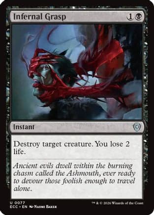 Infernal Grasp |  (077) [Commander: Lorwyn Eclipsed]