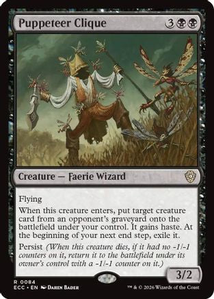 Puppeteer Clique |  (084) [Commander: Lorwyn Eclipsed]