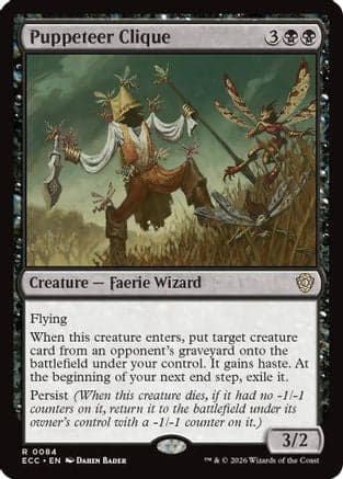 Puppeteer Clique |  (084) [Commander: Lorwyn Eclipsed]