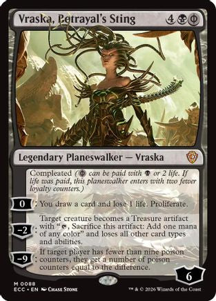 Vraska, Betrayal's Sting |  (088) [Commander: Lorwyn Eclipsed]