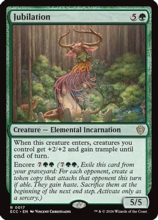 Jubilation |  (017) [Commander: Lorwyn Eclipsed]
