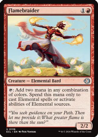 Flamebraider |  Foil (139) [Lorwyn Eclipsed]