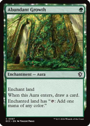 Abundant Growth |  (097) [Commander: Lorwyn Eclipsed]