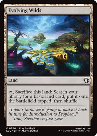 Evolving Wilds |  Foil (264) [Lorwyn Eclipsed]