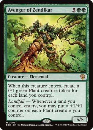 Avenger of Zendikar |  (098) [Commander: Lorwyn Eclipsed]