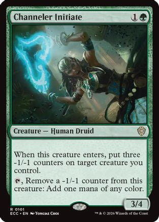 Channeler Initiate |  (101) [Commander: Lorwyn Eclipsed]