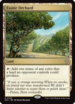 Exotic Orchard |  (148) [Commander: Lorwyn Eclipsed]