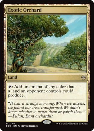 Exotic Orchard |  (148) [Commander: Lorwyn Eclipsed]