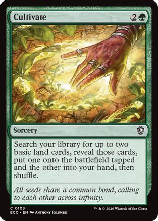 Cultivate |  (103) [Commander: Lorwyn Eclipsed]