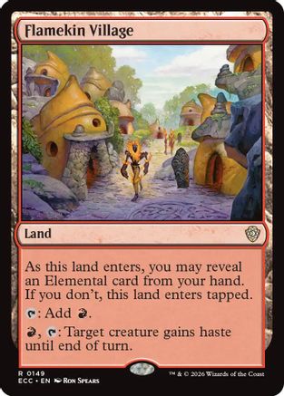 Flamekin Village |  (149) [Commander: Lorwyn Eclipsed]