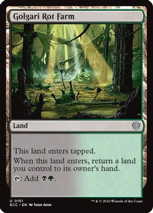 Golgari Rot Farm |  (151) [Commander: Lorwyn Eclipsed]