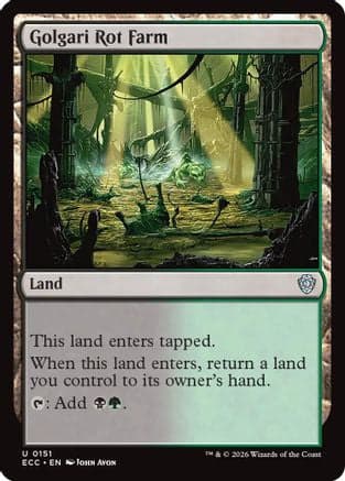 Golgari Rot Farm |  (151) [Commander: Lorwyn Eclipsed]