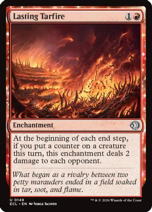Lasting Tarfire |  Foil (149) [Lorwyn Eclipsed]
