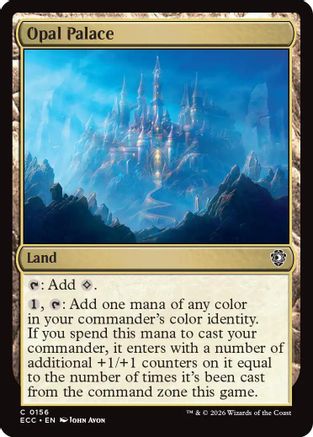 Opal Palace |  (156) [Commander: Lorwyn Eclipsed]