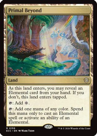 Primal Beyond |  (159) [Commander: Lorwyn Eclipsed]