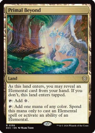 Primal Beyond |  (159) [Commander: Lorwyn Eclipsed]