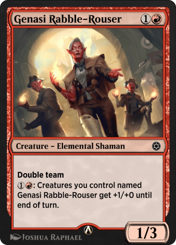 Genasi Rabble-Rouser (HBG-053) - Alchemy Horizons: Baldur's Gate