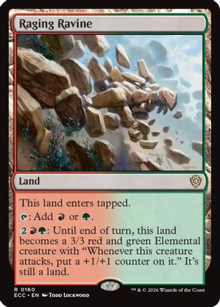 Raging Ravine |  (160) [Commander: Lorwyn Eclipsed]