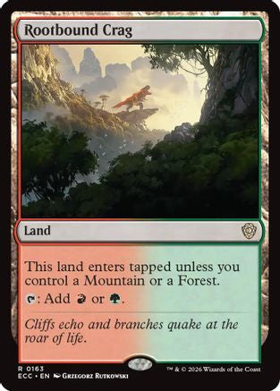 Rootbound Crag |  (163) [Commander: Lorwyn Eclipsed]