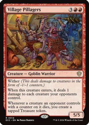 Village Pillagers |  (014) [Commander: Lorwyn Eclipsed]
