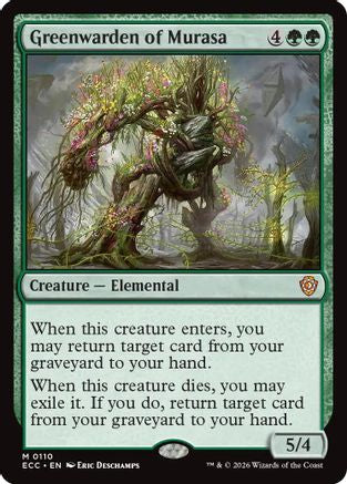 Greenwarden of Murasa |  (110) [Commander: Lorwyn Eclipsed]