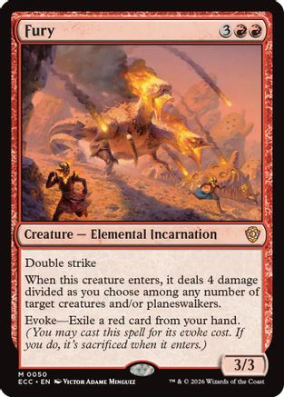 Fury |  (050) [Commander: Lorwyn Eclipsed]