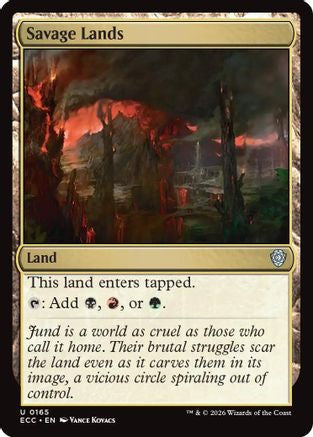 Savage Lands |  (165) [Commander: Lorwyn Eclipsed]